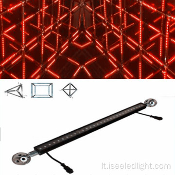 LED RGB pikselių geometrijos juosta DC24V lauke